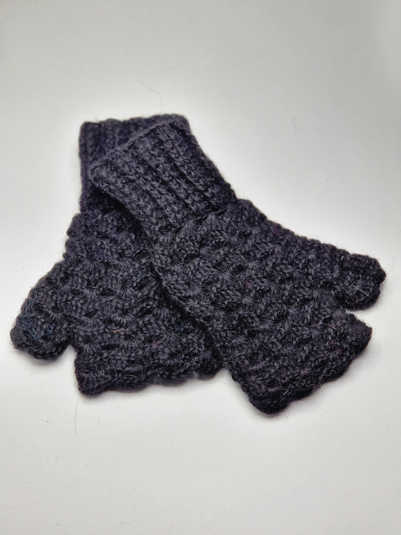 Alpaca gloves fingerless