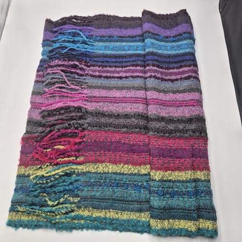 Alpaca Scarf/shawl bright colours #5