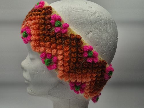 Alpaca Knitted Headband multi