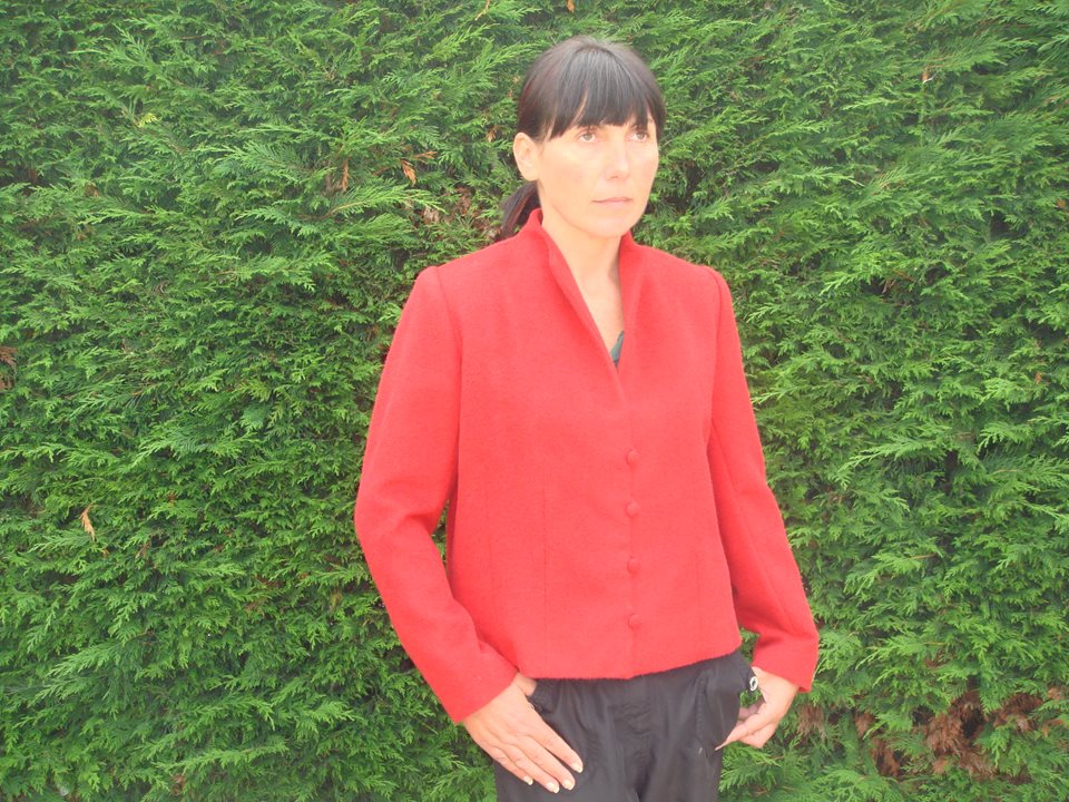 Alpaca & Suri Jacket red