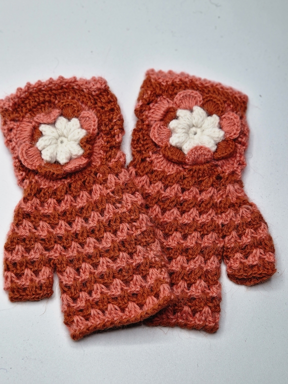 Alpaca gloves fingerless