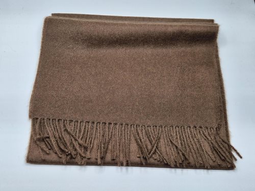 Alpaca Scarf chocolate brown