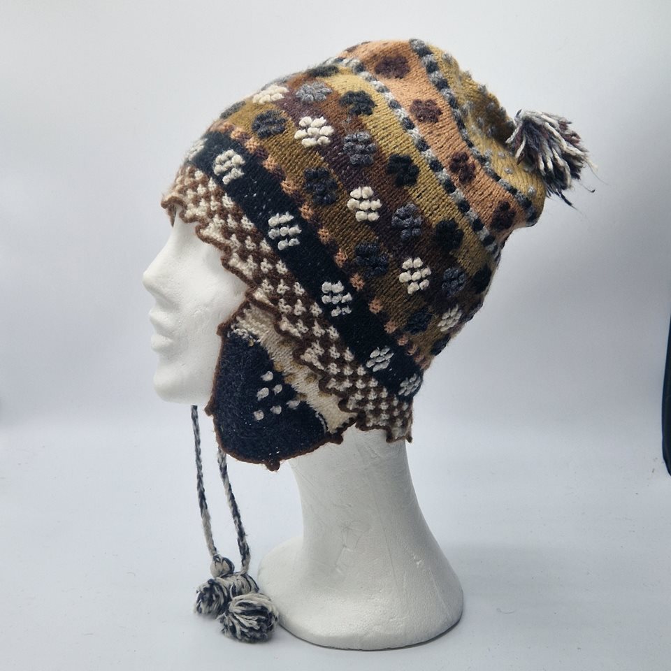 Peruvian knit hat outlet