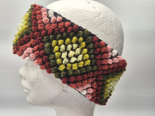 Alpaca Knitted Headband multi