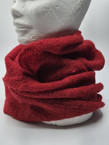 Alpaca snood red