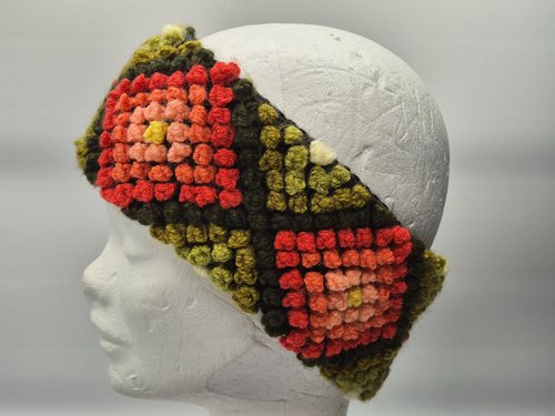 Alpaca Knitted Headband multi