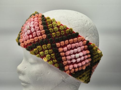 Alpaca Knitted Headband multi