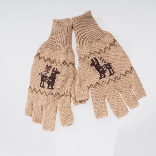 Alpaca gloves funky half fingers