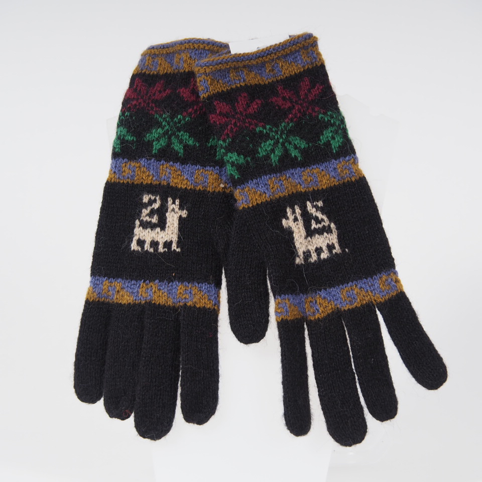 Alpaca Barn Alpaca gloves funky