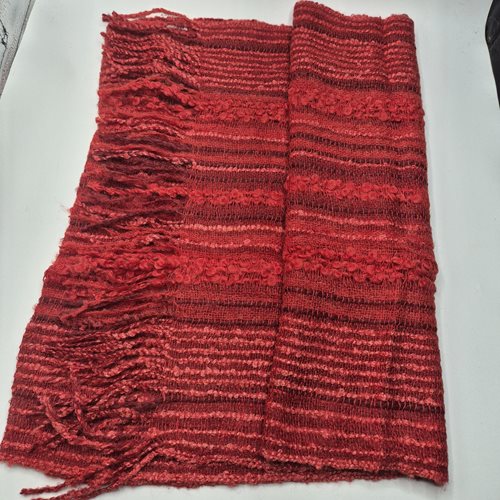 Alpaca Scarf/shawl burnt orange
