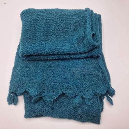 Alpaca Shawl/scarf dk green